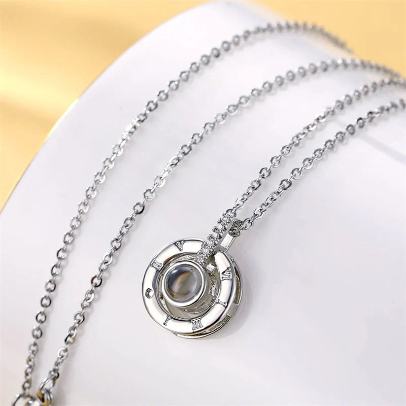 100 Languages I Love You Romantic Projection Necklace - Image 5