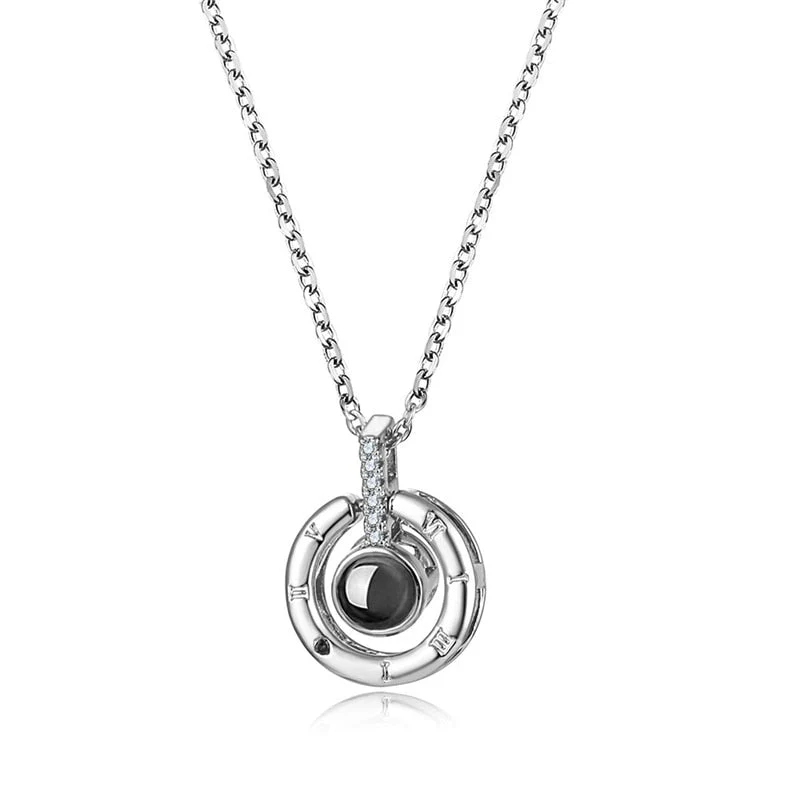 100 Languages I Love You Romantic Projection Necklace - Image 7