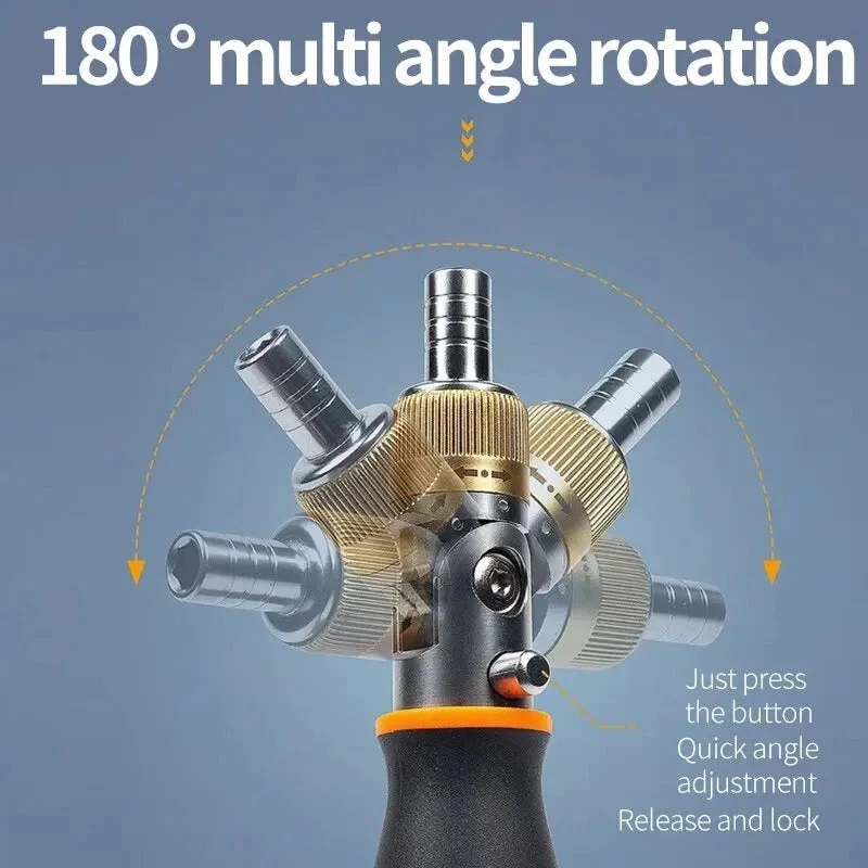 10in1 Multi-Angle Portable Ratchet Screwdriver - Image 3