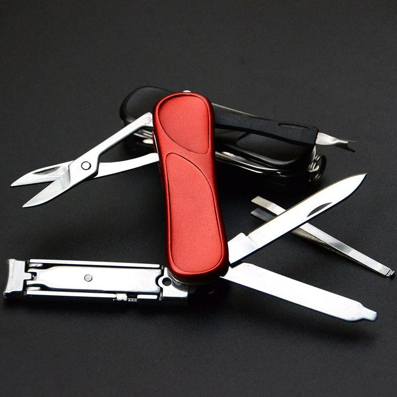 10in1 Stainless Steel EDC Keychain Tool - Image 13