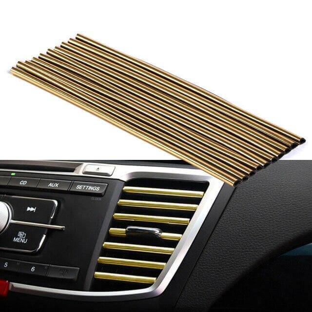 10PCS DIY Car Air Outlet Decorative Strip - Image 9