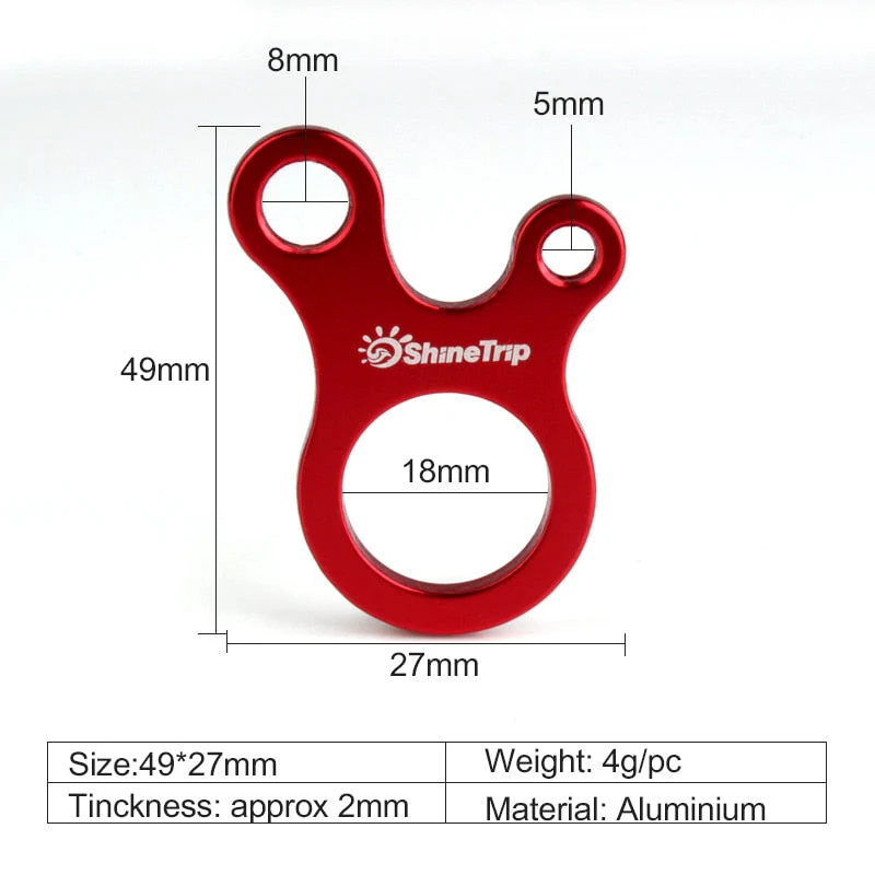10pcs Quick Knot Tent Rope Buckle - Image 6