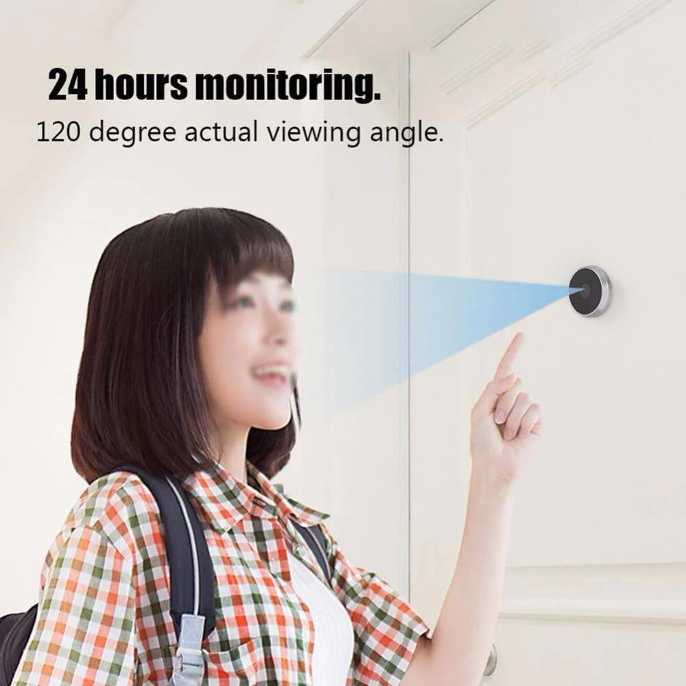 120 Degree Digital Video Doorbell Peephole Viewer - Image 10