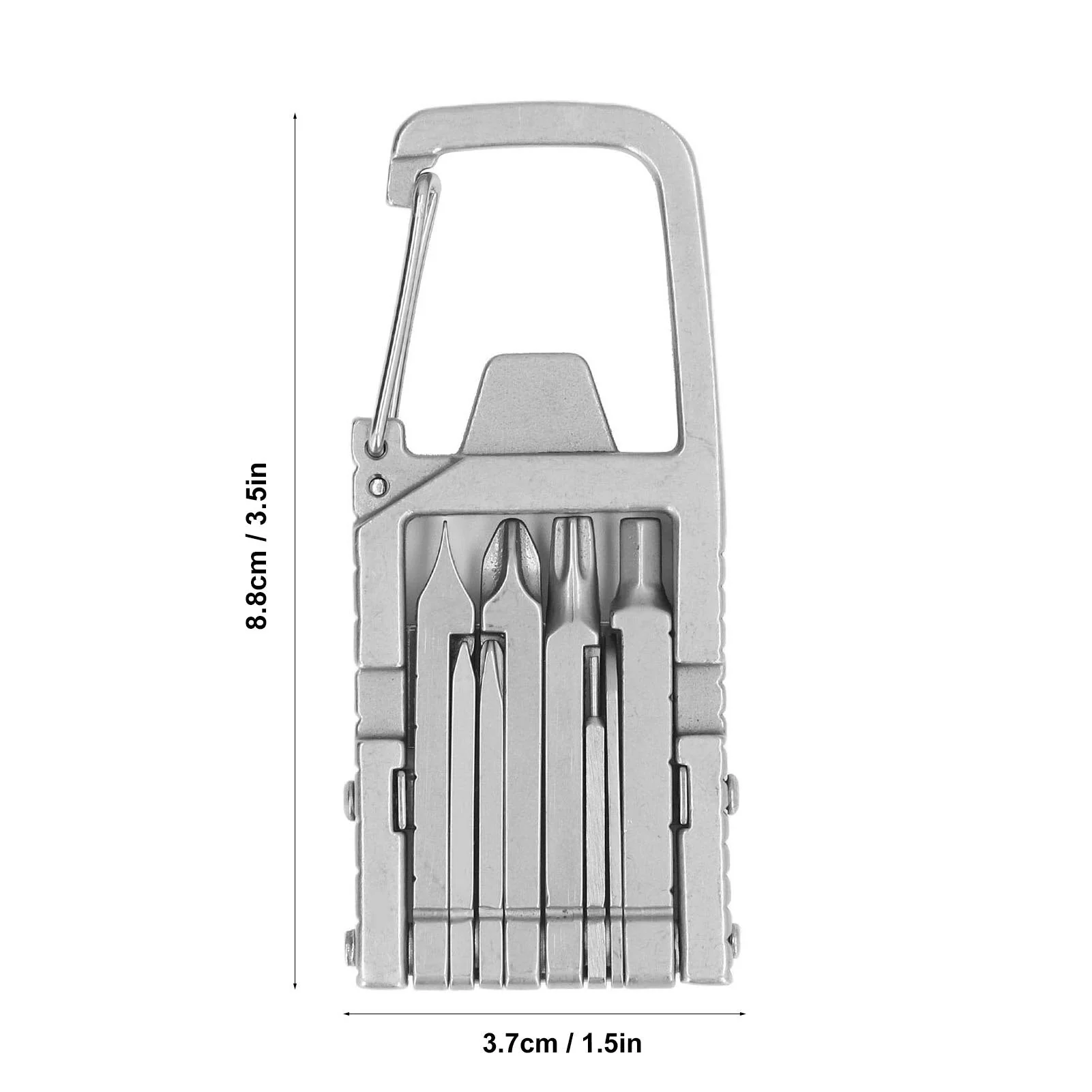 12in1 Key Gear Keychain Screwdriver - Image 6
