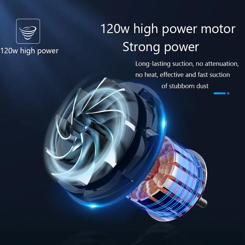 12V Mini Car Vacuum Cleaner - Image 2