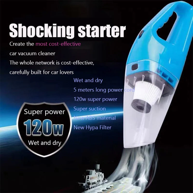 12V Mini Car Vacuum Cleaner - Image 3