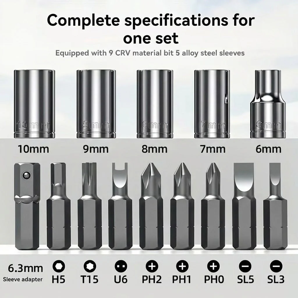14in1 Multi Angle Ratchet Screwdriver Set - Image 7