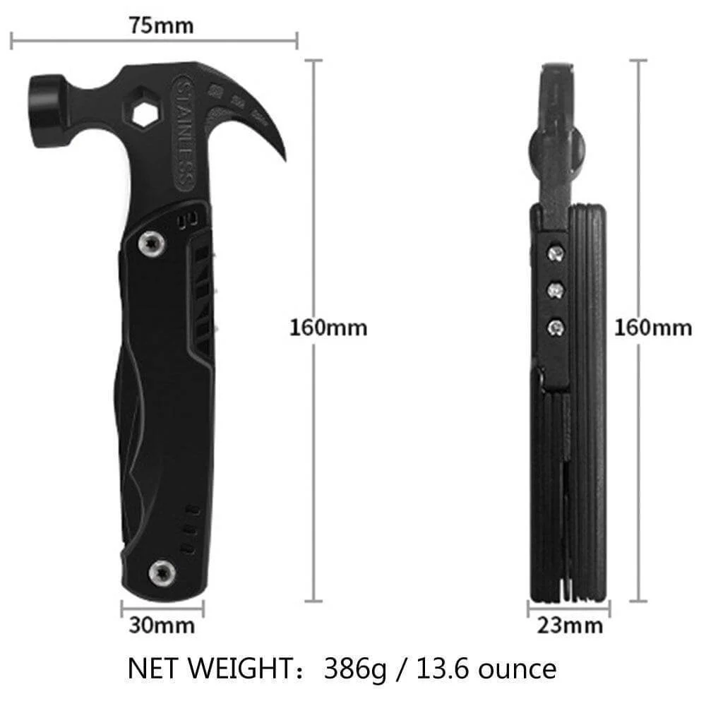 14in1 Portable Stainless Steel Outdoor Tool - Image 11