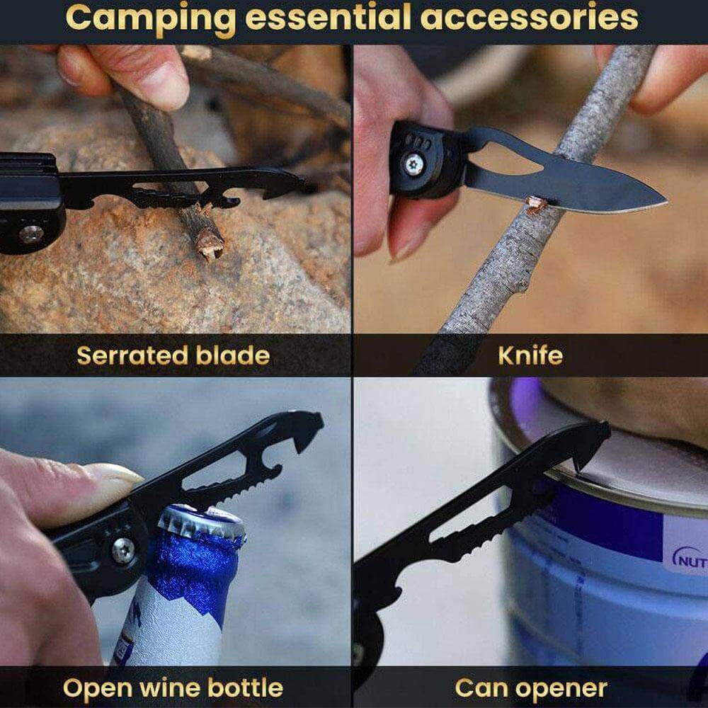 14in1 Portable Stainless Steel Outdoor Tool - Image 12