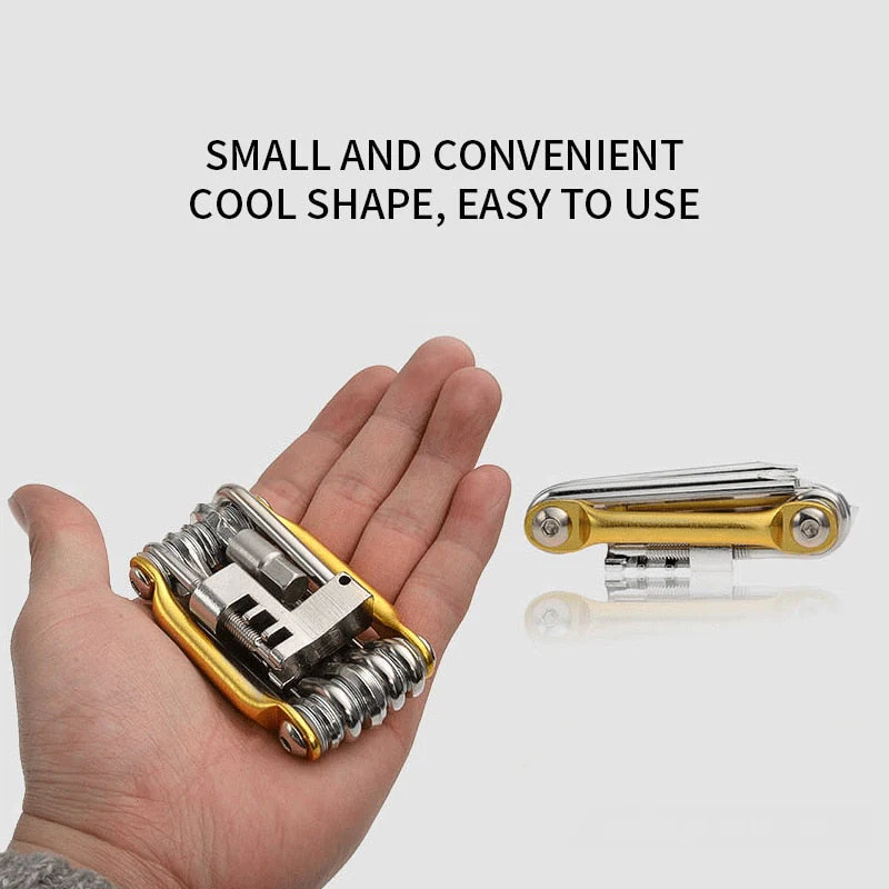 15in1 Multifunctional Pocket Size Bike Repair Tool Kit - Image 6