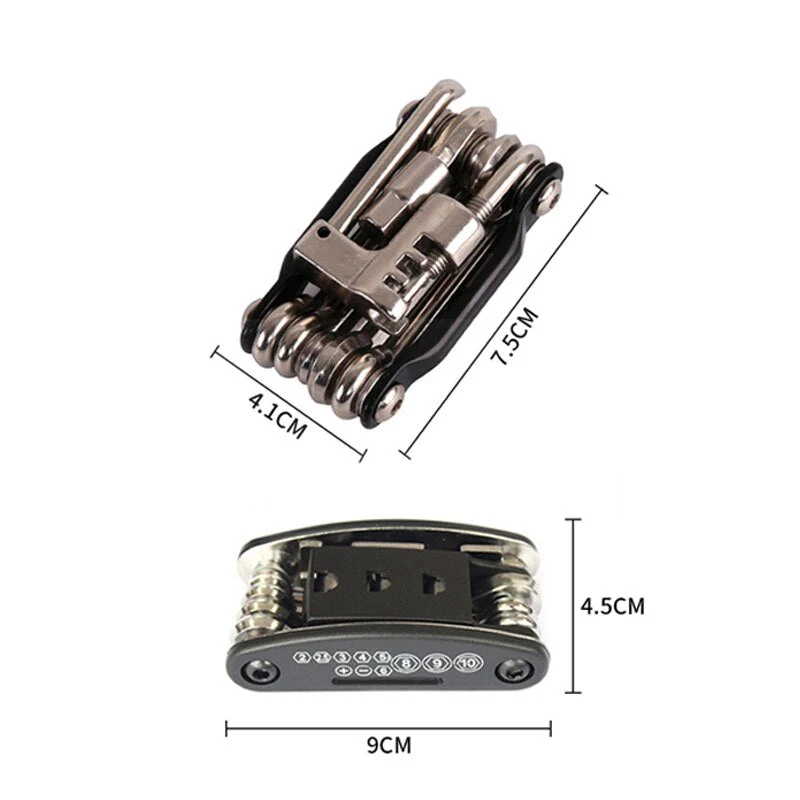 15in1 Multifunctional Pocket Size Bike Repair Tool Kit - Image 8