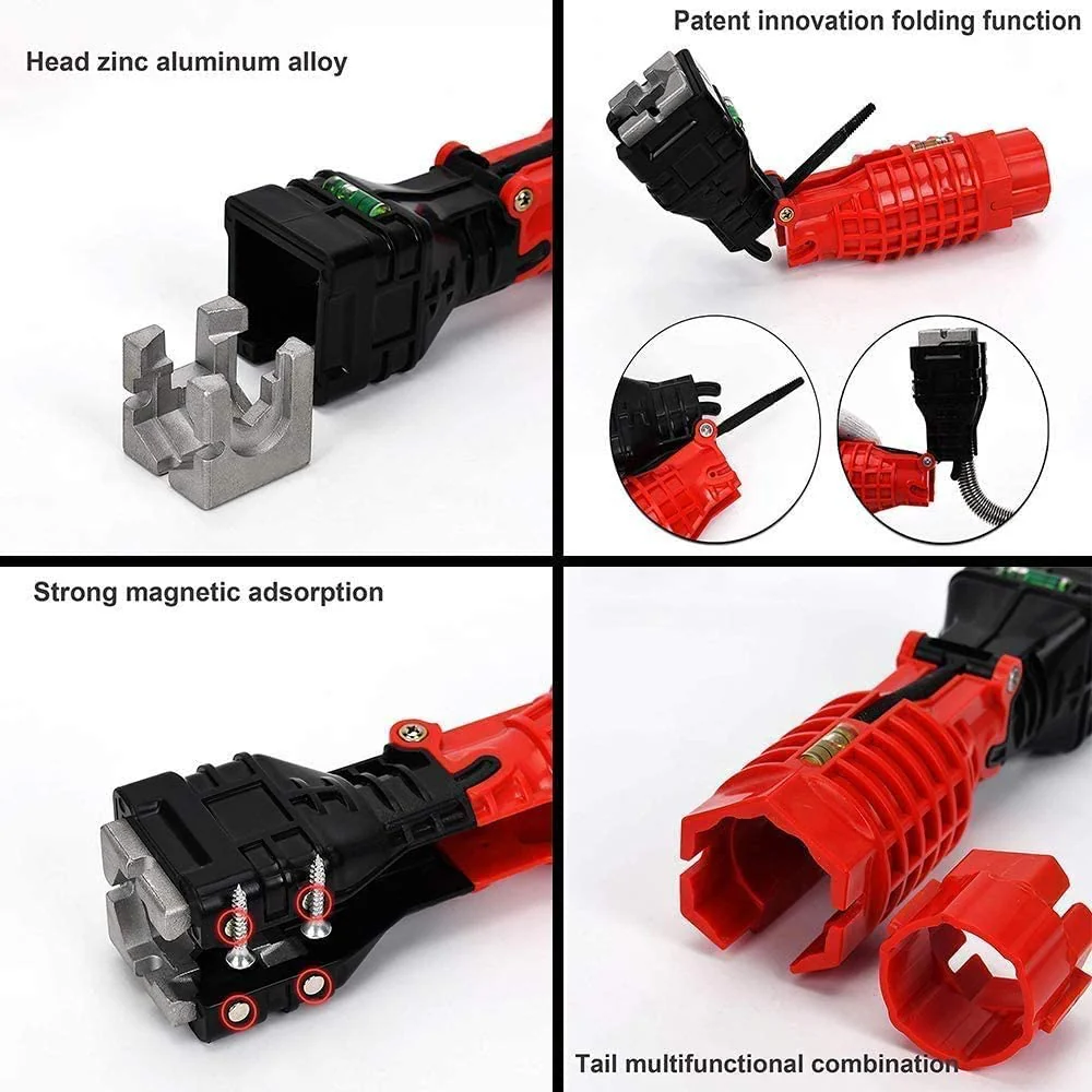 18in1 Foldable Wrench Water Pipe Maintenance Tool - Image 8