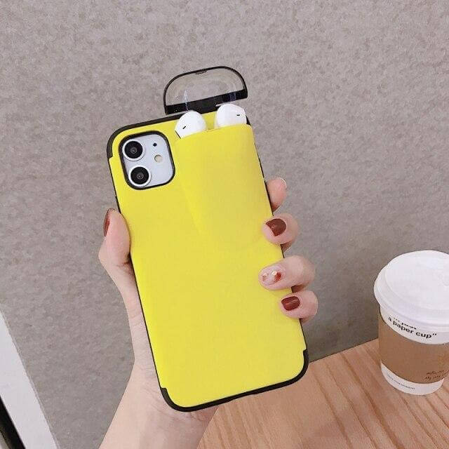 2 in 1 AirPods Storage iPhone Case - Image 3