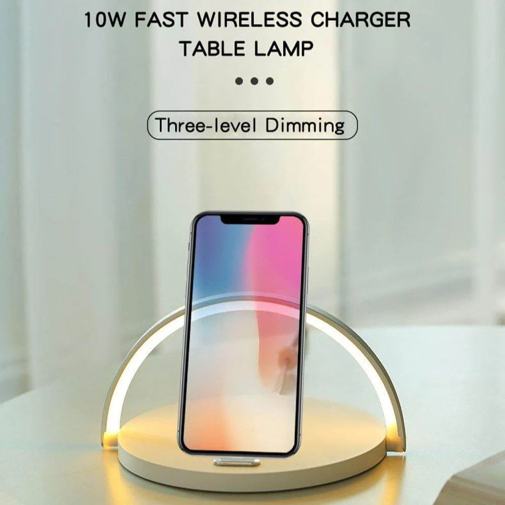 2 in 1 Arch Wireless Charger with Lamp - Image 4