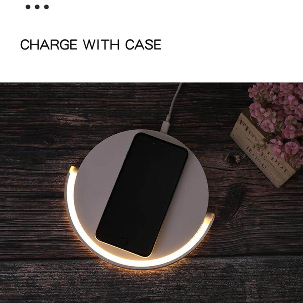 2 in 1 Arch Wireless Charger with Lamp - Image 5