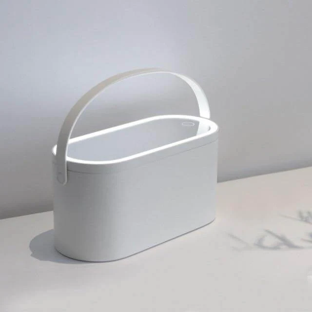 2 In 1 Cosmetic Storage Box with Led Light Mirror - Image 5