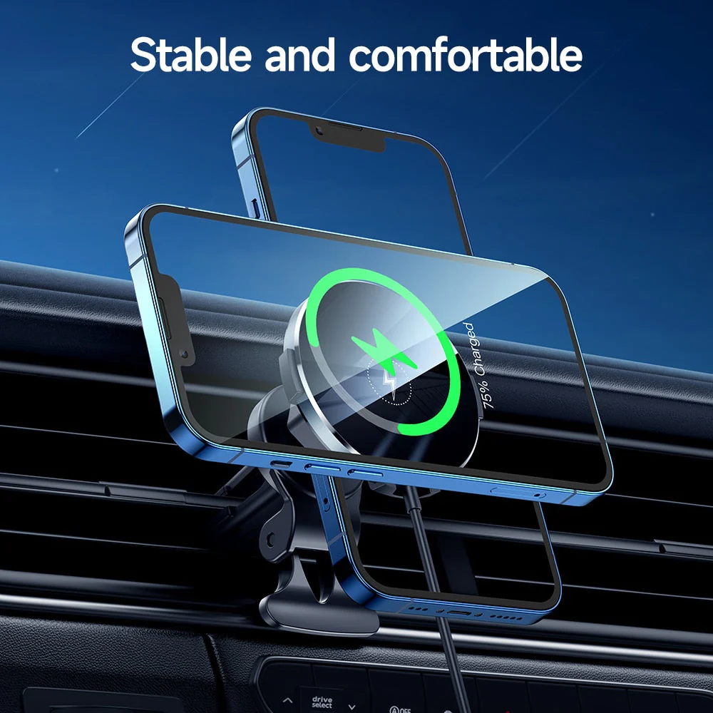 2-in-1 Magnetic Air Vent Fast Charger - Image 3