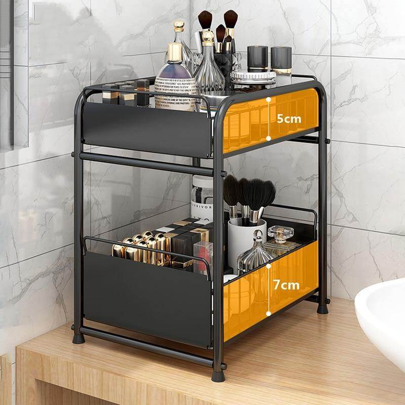 2-Tier Organizer with Sliding Kitchen Storage Drawers - Image 11