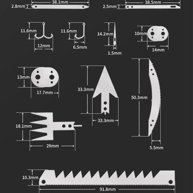 22in1 Stainless Steel Outdoor Survival Pocket Tool - Image 4