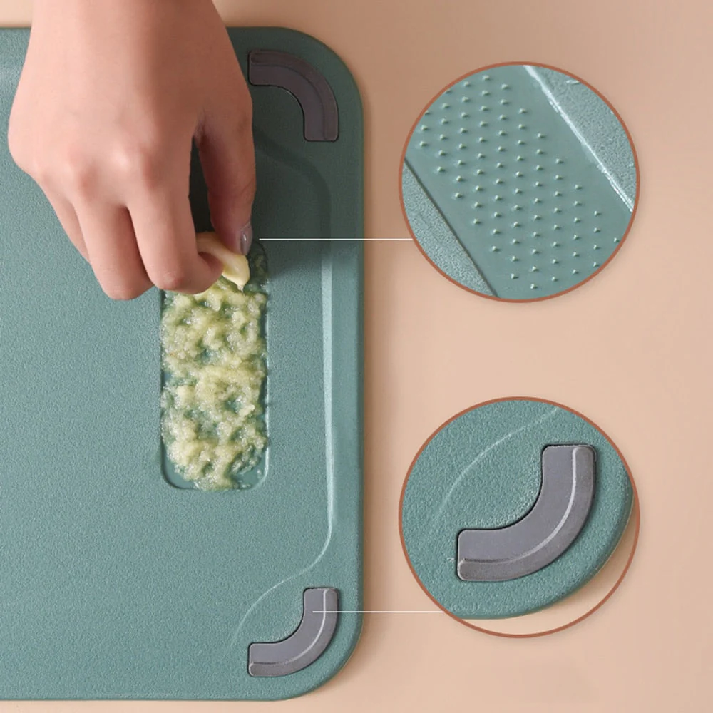 2in1 All Cut Up Double-Sided Cutting Board - Image 4
