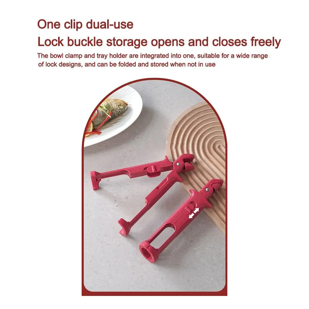 2in1 Anti-Scald Secure Grip Bowl Holder - Image 7