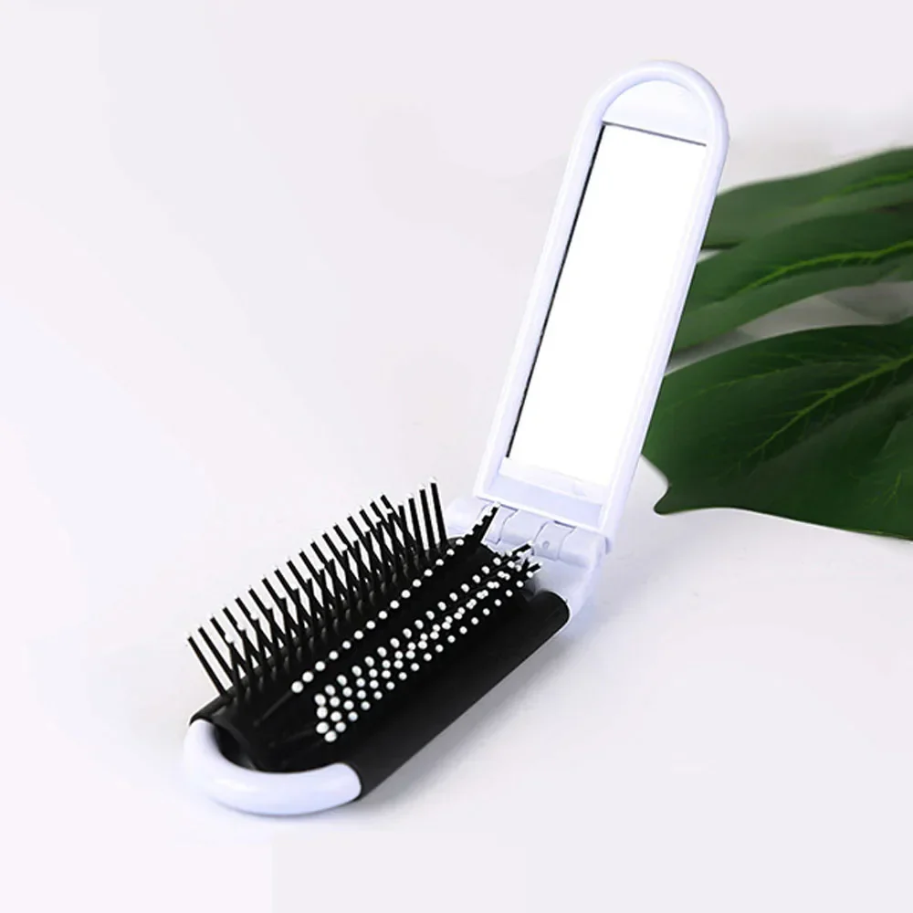 2in1 Anti-Static Mirror Massage Hair Brush - Image 3