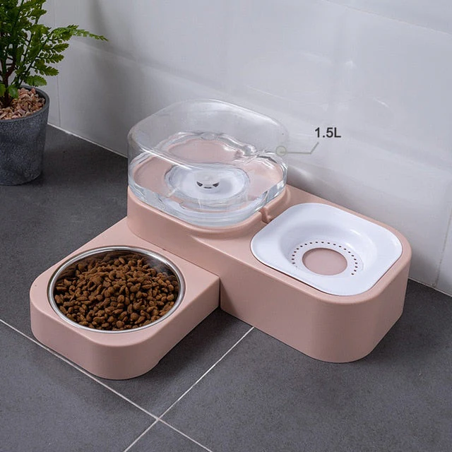 2in1 Automatic Creative Pet Dispenser - Image 2
