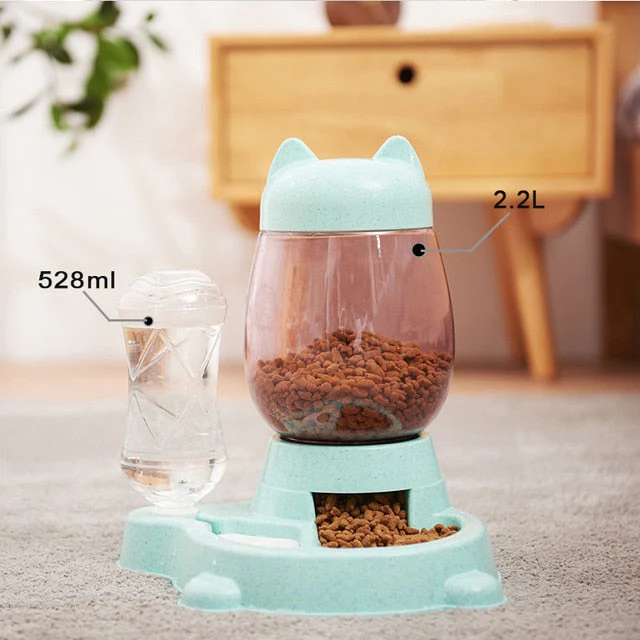2in1 Automatic Creative Pet Dispenser - Image 4