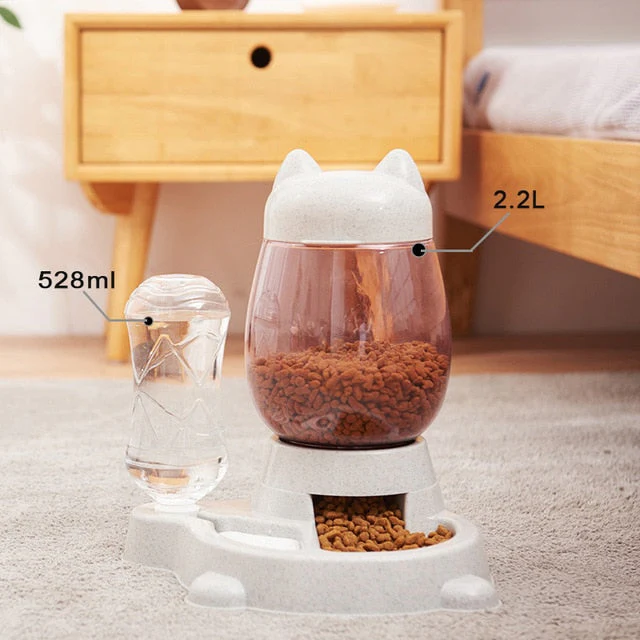 2in1 Automatic Creative Pet Dispenser - Image 9