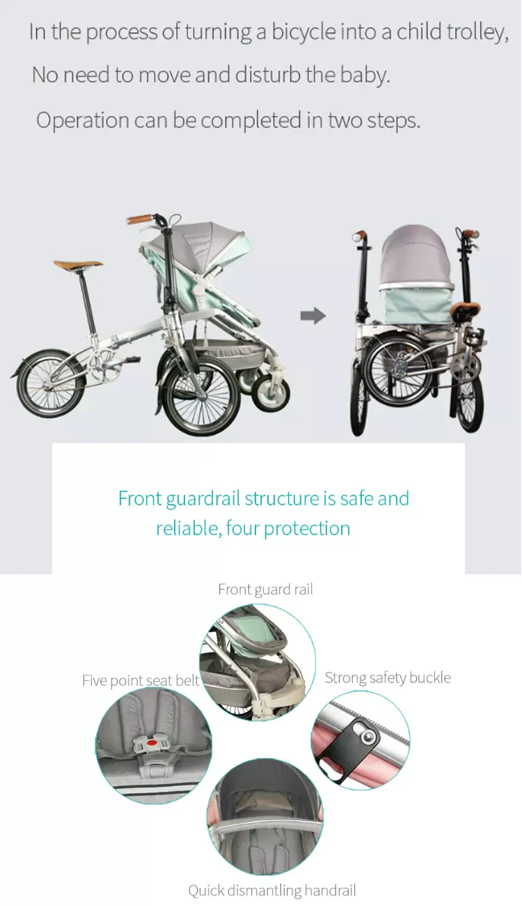 2in1 Baby Stroller Bike - Image 6