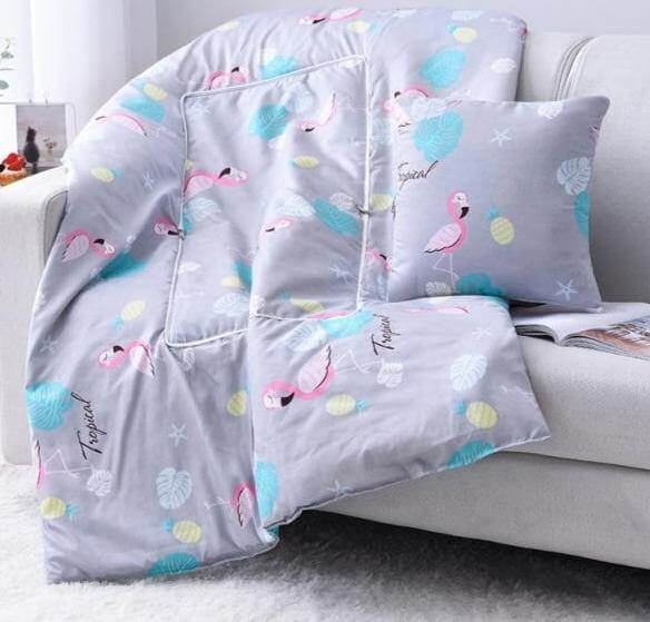 2In1 Colorful Cartoon Pillow Blanket - Image 12