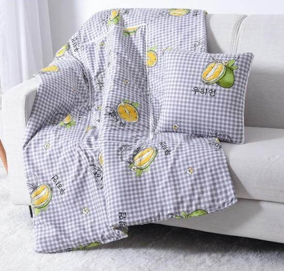 2In1 Colorful Cartoon Pillow Blanket - Image 19