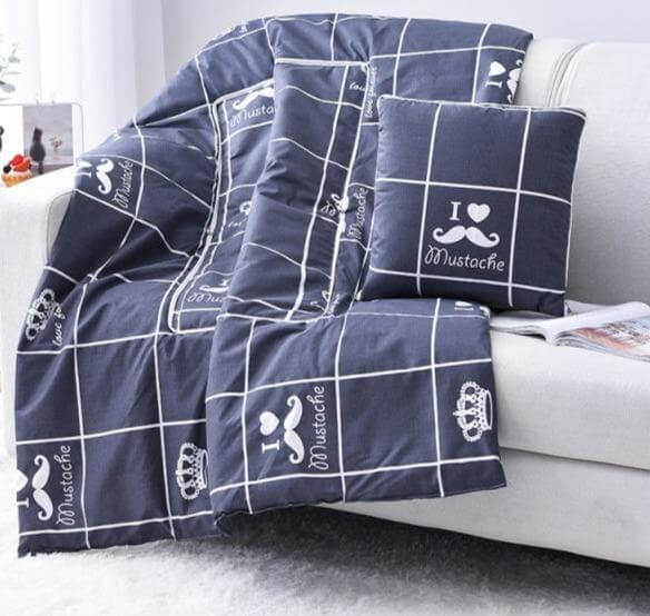 2In1 Colorful Cartoon Pillow Blanket - Image 6