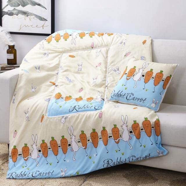 2In1 Colorful Cartoon Pillow Blanket - Image 7