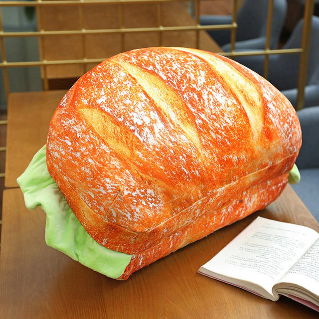 2in1 Comfy Hamburger Pillow Seat Cushion - Image 8