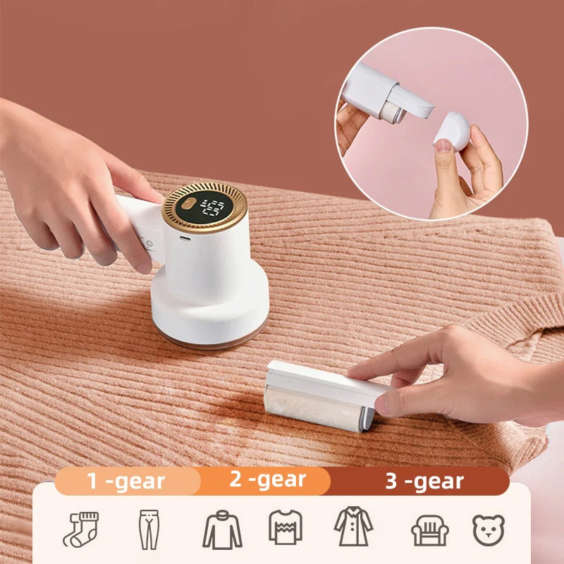 2in1 Digital Electric Fabric Lint Remover - Image 2
