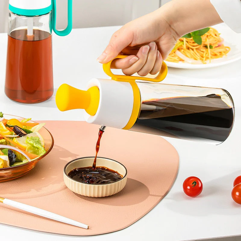 2in1 Easy Oil Dispenser Brush Bottle - Image 2