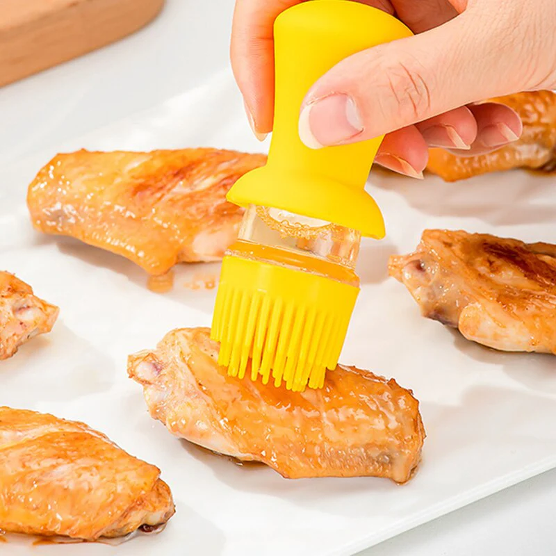 2in1 Easy Oil Dispenser Brush Bottle - Image 6
