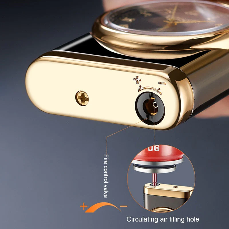 2in1 Elegant Windproof Lighter Watch - Image 8