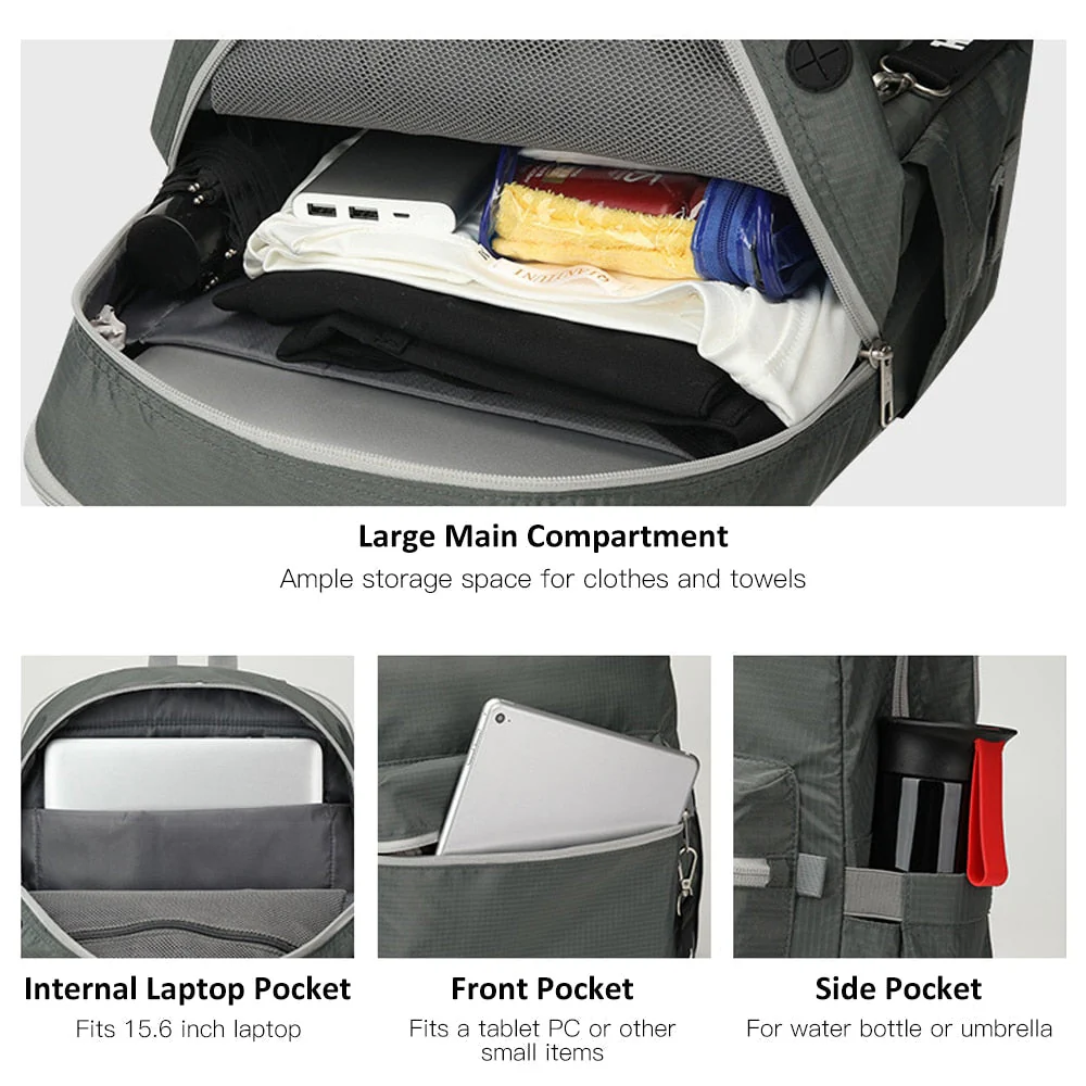 2in1 Foldable Camping Chair Combo Backpack - Image 3
