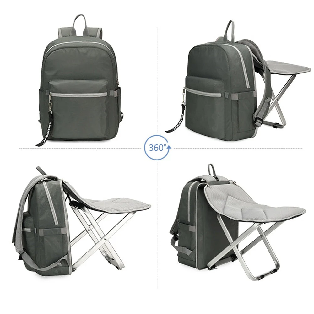 2in1 Foldable Camping Chair Combo Backpack - Image 5