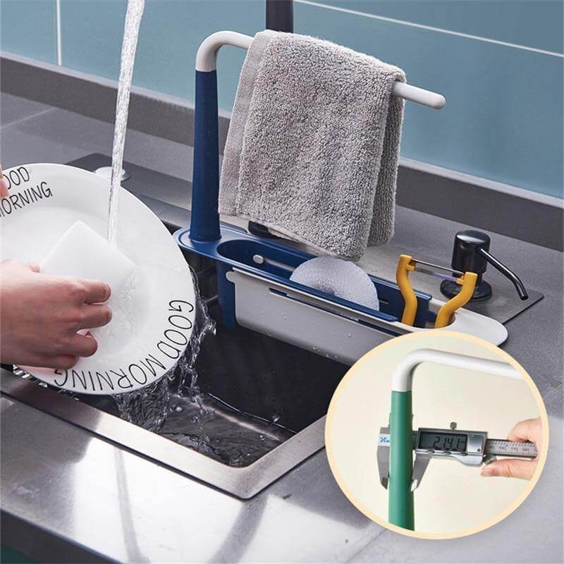 2in1 Kitchen Sink Folding Drain Rack - Image 5