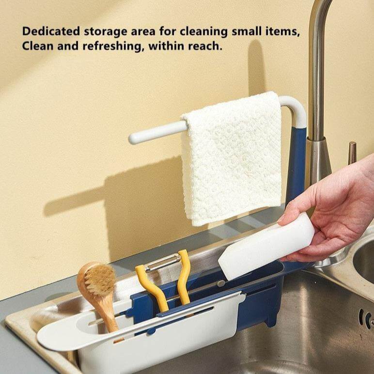 2in1 Kitchen Sink Folding Drain Rack - Image 6