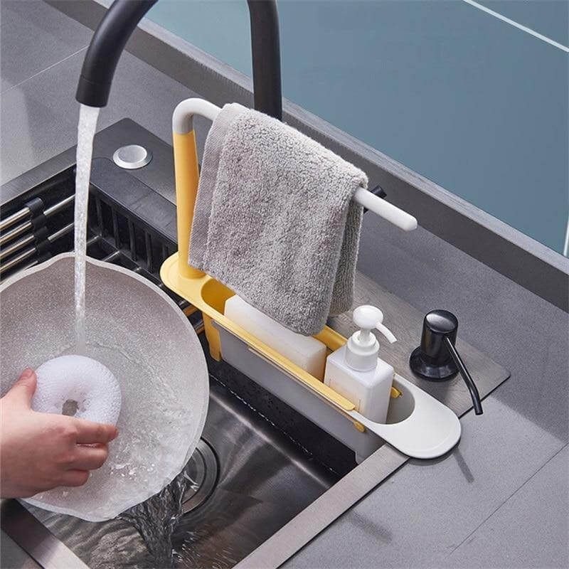 2in1 Kitchen Sink Folding Drain Rack - Image 7