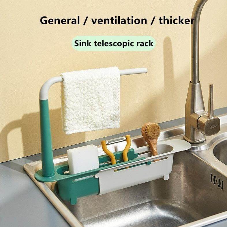 2in1 Kitchen Sink Folding Drain Rack - Image 8