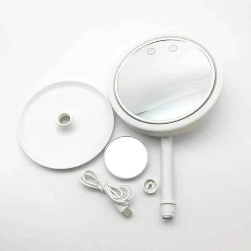 2in1 LED Light Makeup Mirror With Fan - Image 5