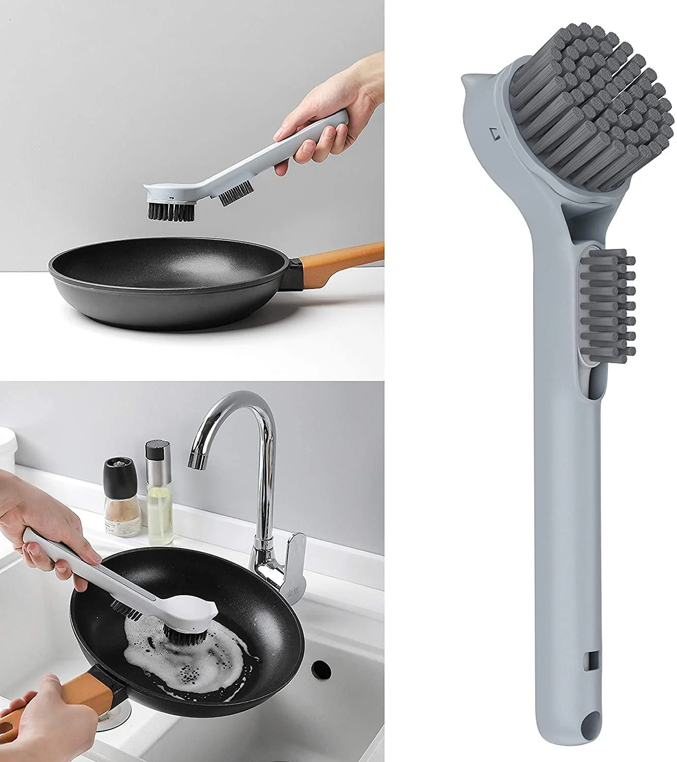 2in1 Long Handle Dish Brush - Image 15