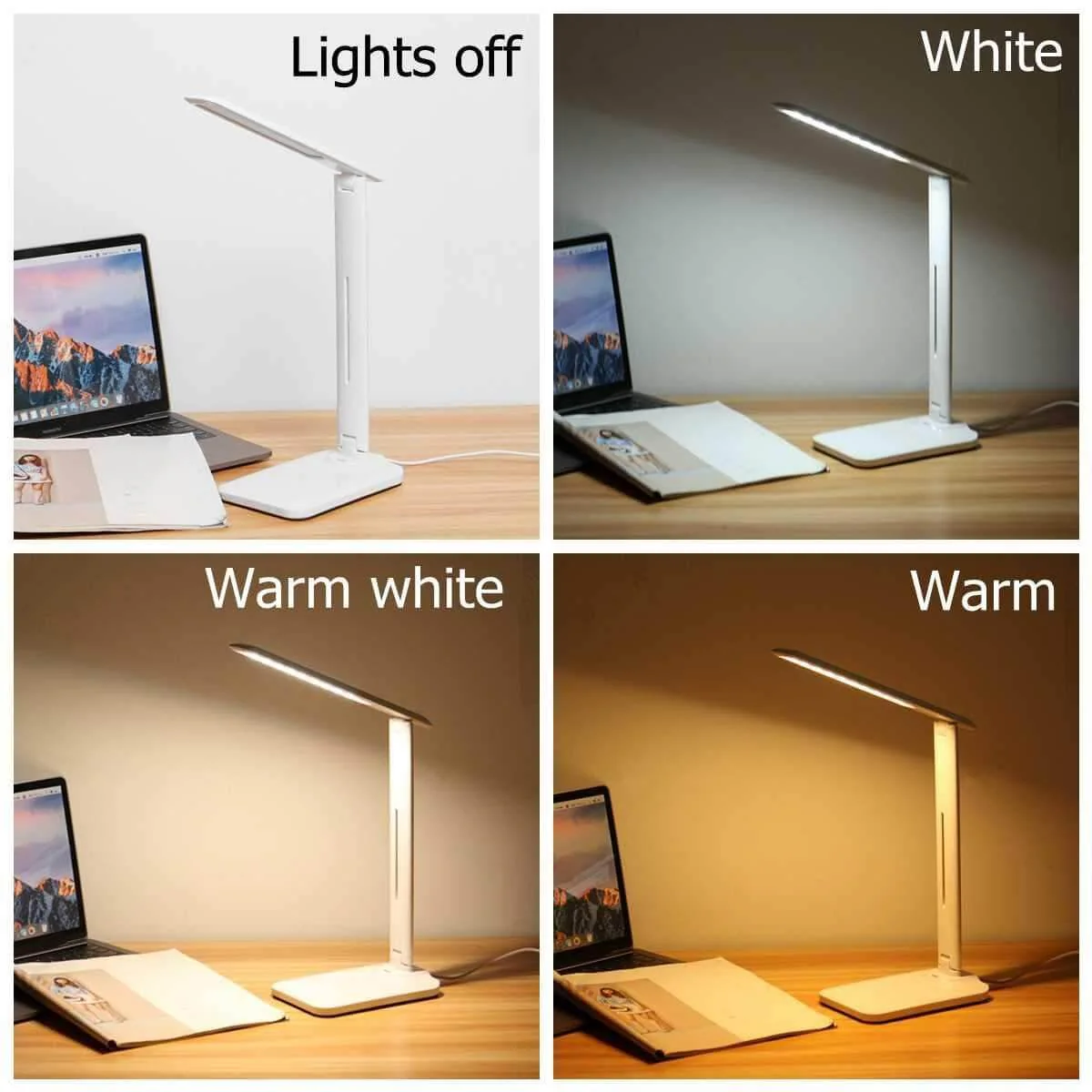 2in1 Multifunctional Fast Wireless Charging LED Table Lamp - Image 6