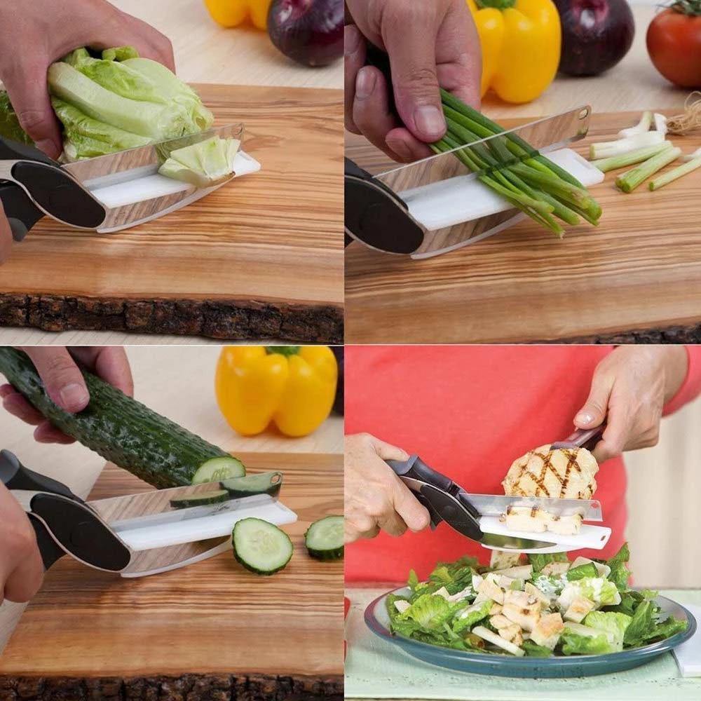 2in1 Multifunctional Simple Kitchen Scissor - Image 8