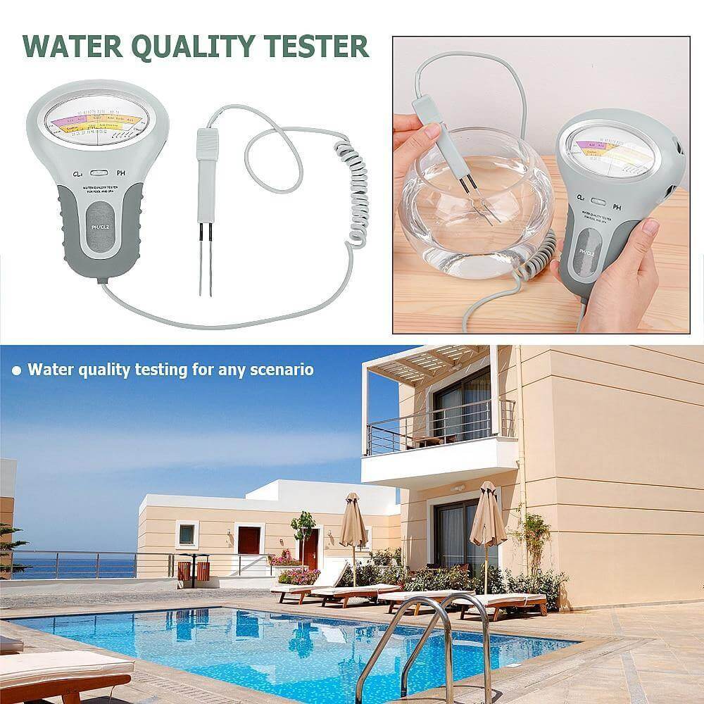 2IN1 PH Chlorine Meter Water Quality Tester - Image 4